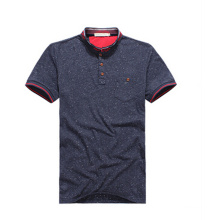 Polos cabidos de encargo del golf fresco gris oscuro